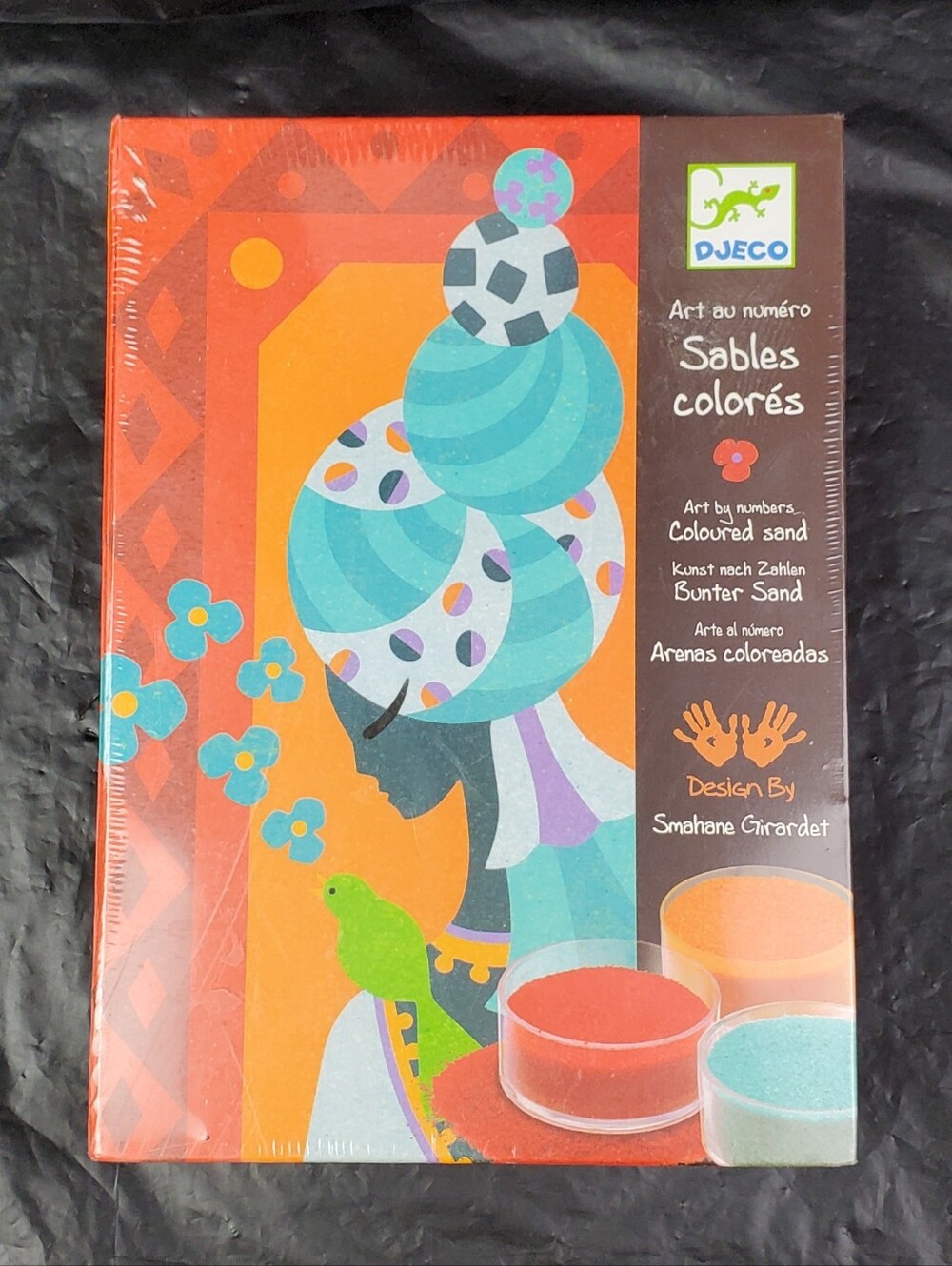 Djeco Blue Princesses Colored Sand by # Art Kit DJ08637 Ages 6-11 - Sealed New
